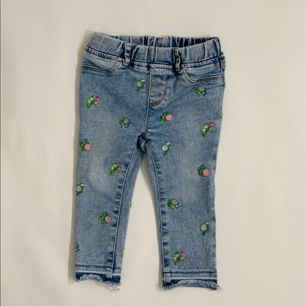 Baby Gap Toddler Floral Jeggings